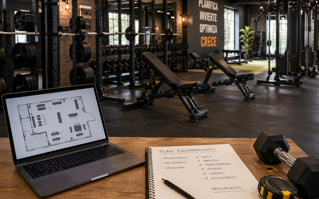 Cómo elegir el equipamiento de un gimnasio sin gastar de más