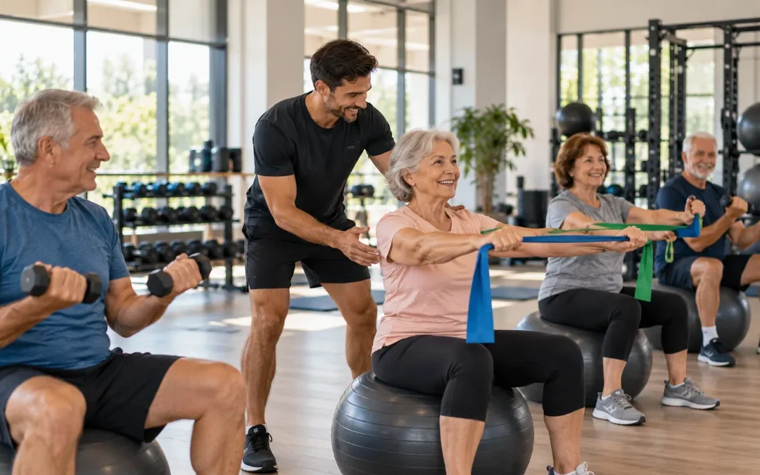 Gimnasio para mayores: cómo plantear el servicio y captar socios senior